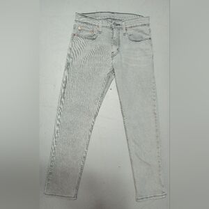 Stylish Gray Levi's 502 Slim Jeans, Size 29×30